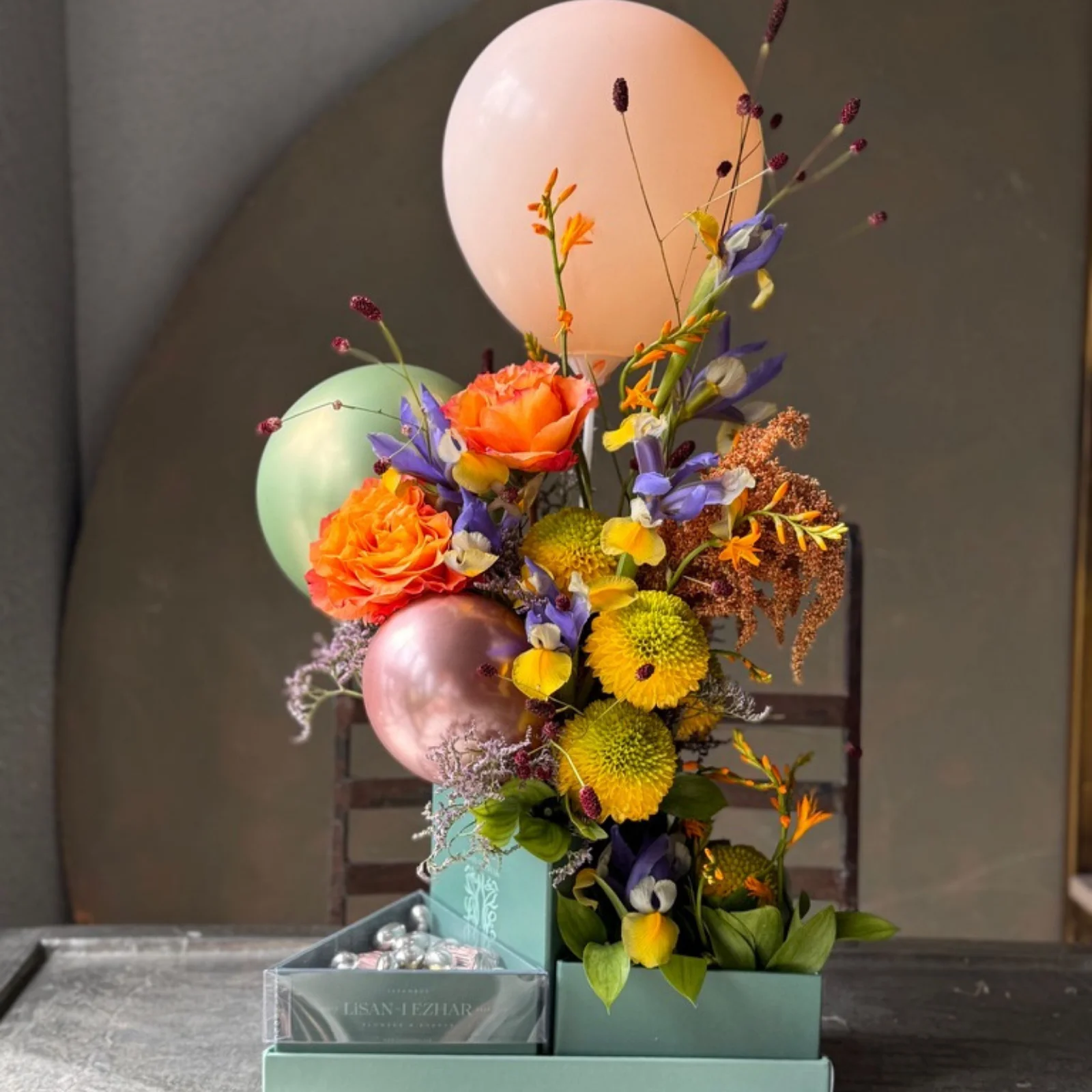 Little Celebration No.6 | Baby & Birthday Box — BOX of FLOWERS koleksiyonu No.1 — Lisan-ı Ezhar