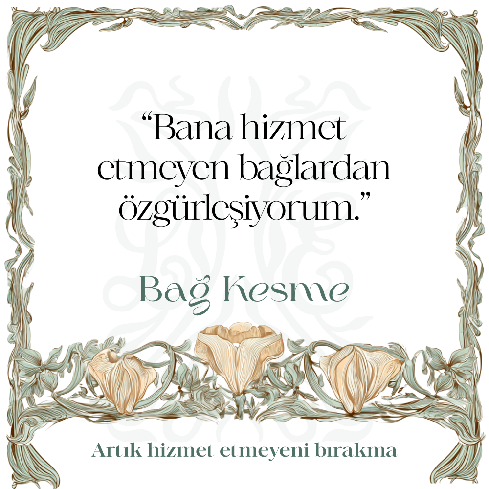 Bağ Kesme — RITUALS koleksiyonu No.24 — Lisan-ı Ezhar