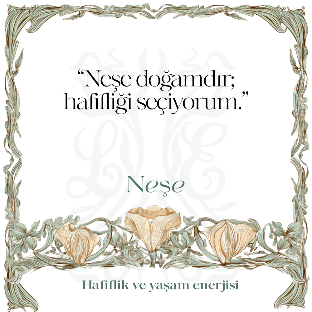 Neşe — RITUALS koleksiyonu No.6 — Lisan-ı Ezhar