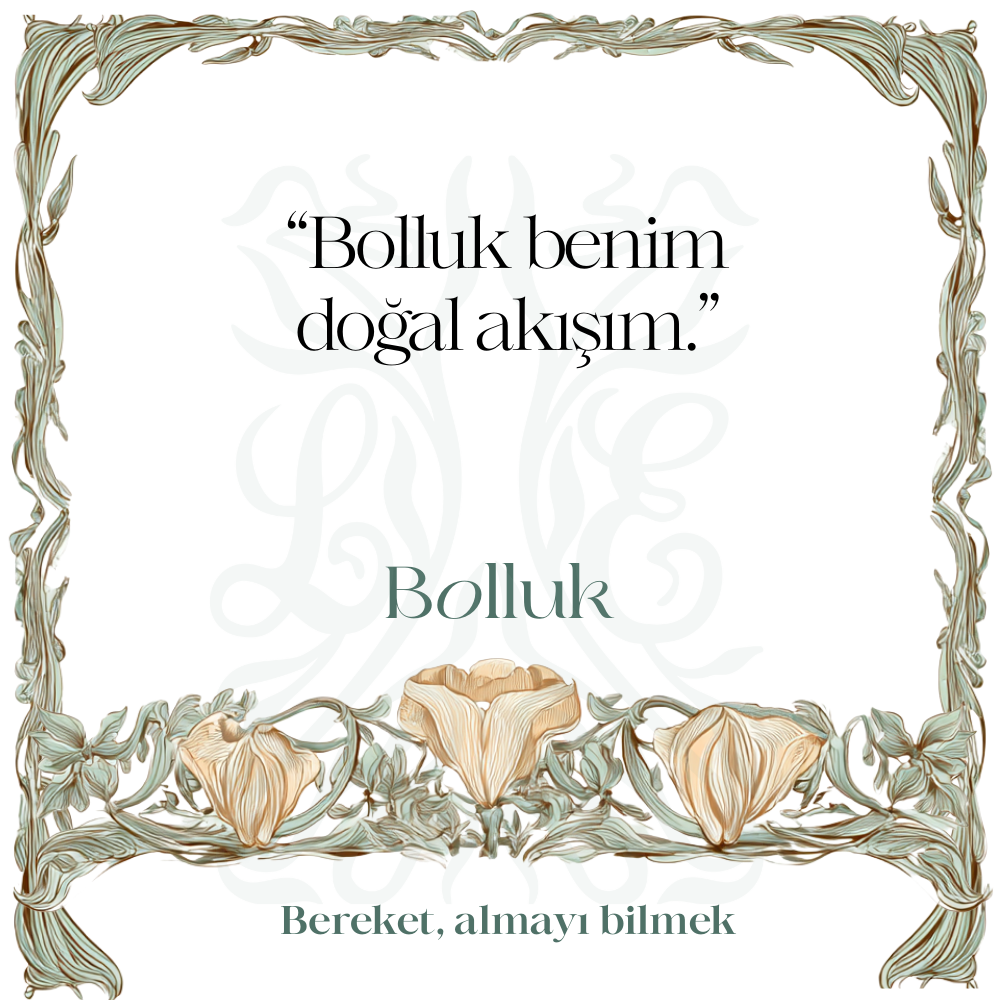 Bolluk — RITUALS koleksiyonu No.2 — Lisan-ı Ezhar