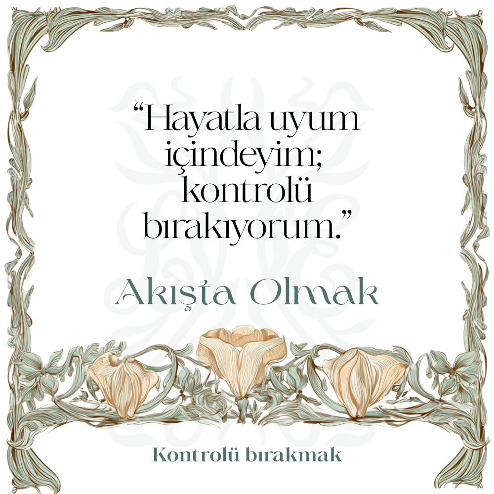 Akışta Olmak — RITUALS koleksiyonu No.4 — Lisan-ı Ezhar