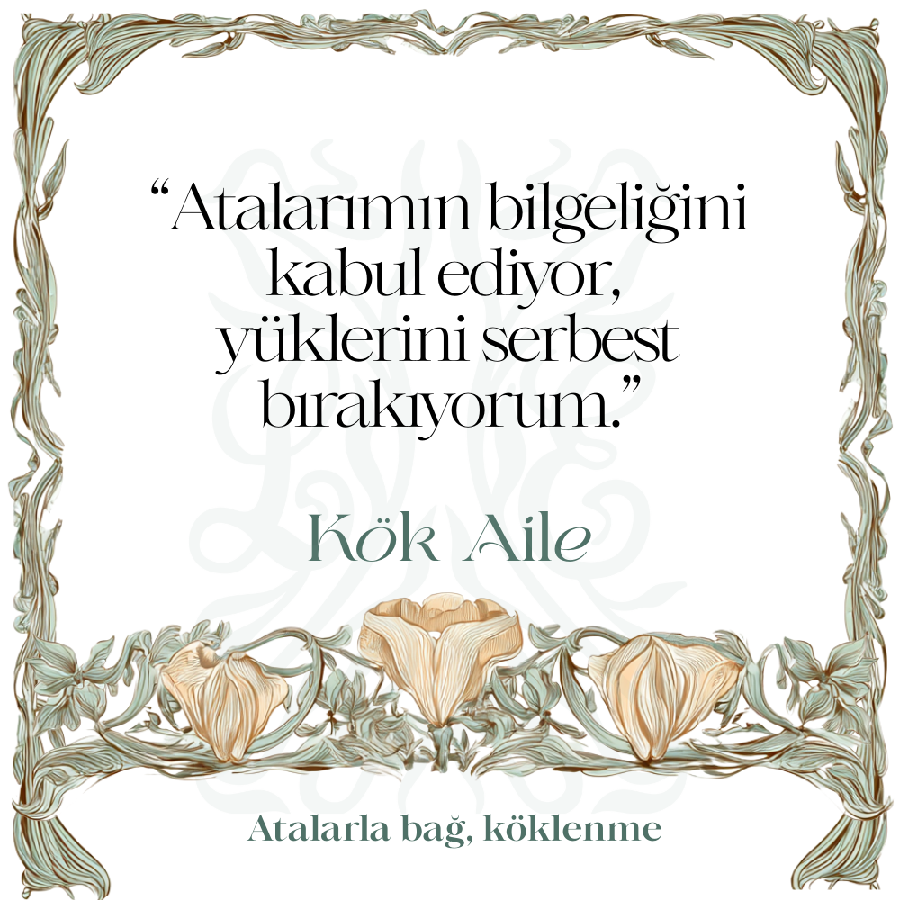 Kök Aile — RITUALS koleksiyonu No.12 — Lisan-ı Ezhar