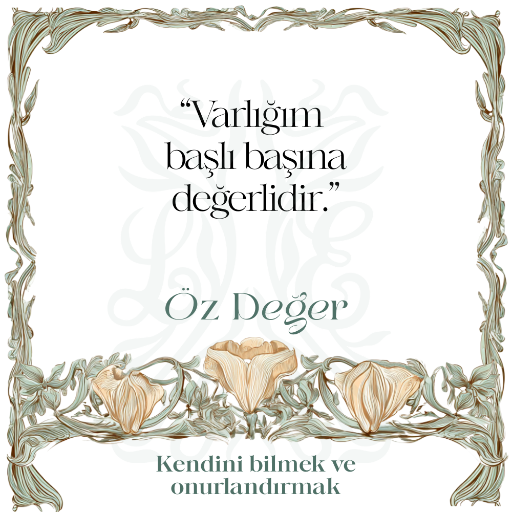Öz Değer — RITUALS koleksiyonu No.18 — Lisan-ı Ezhar