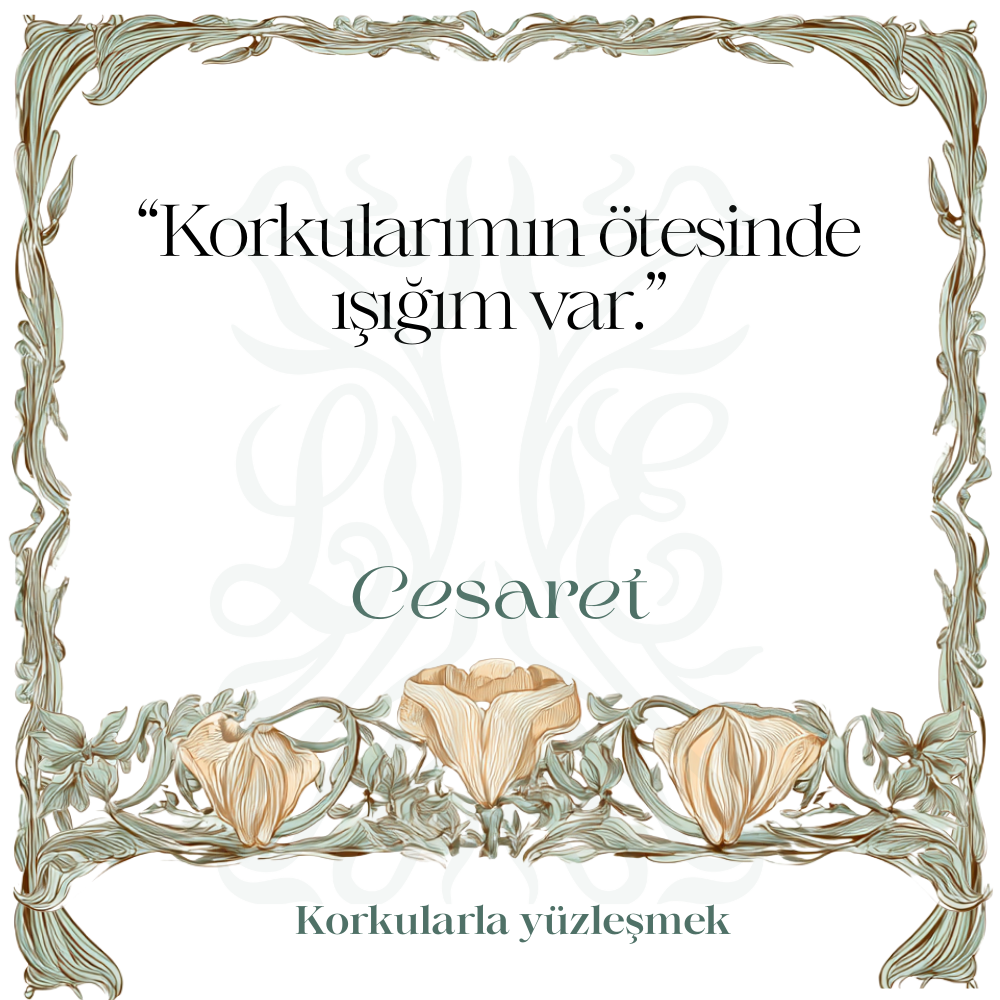 Cesaret — RITUALS koleksiyonu No.20 — Lisan-ı Ezhar
