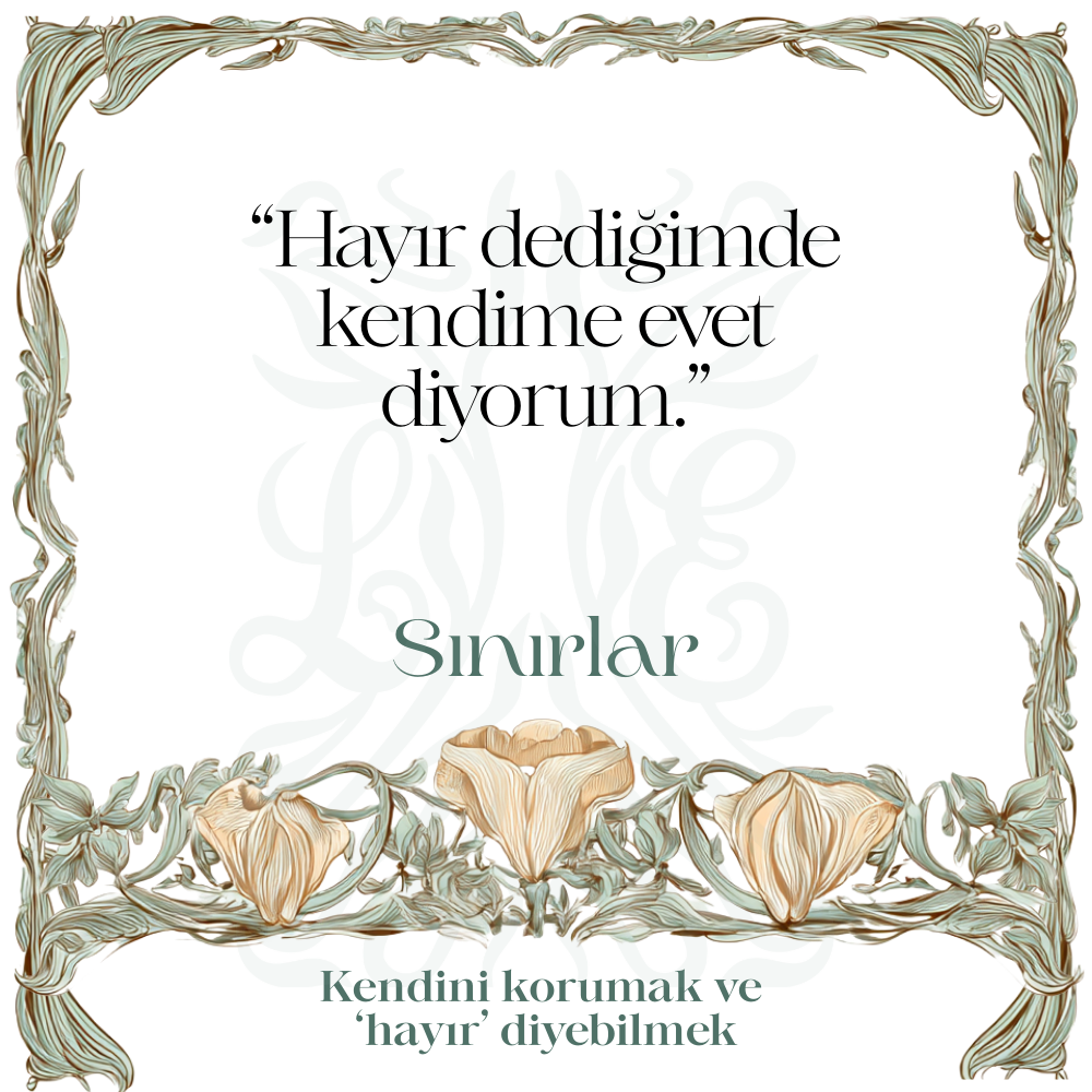 Sınırlar — RITUALS koleksiyonu No.23 — Lisan-ı Ezhar