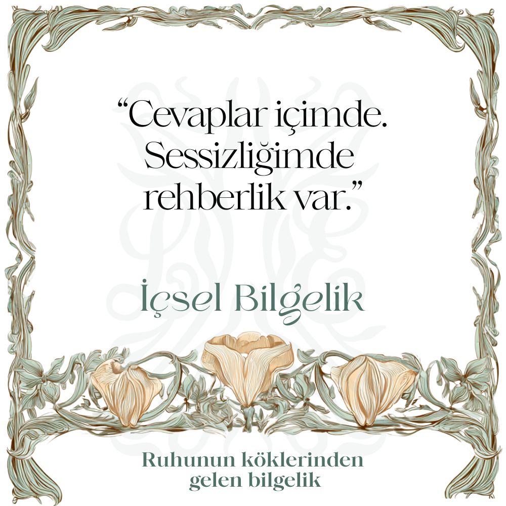 İçsel Bilgelik — RITUALS koleksiyonu No.25 — Lisan-ı Ezhar
