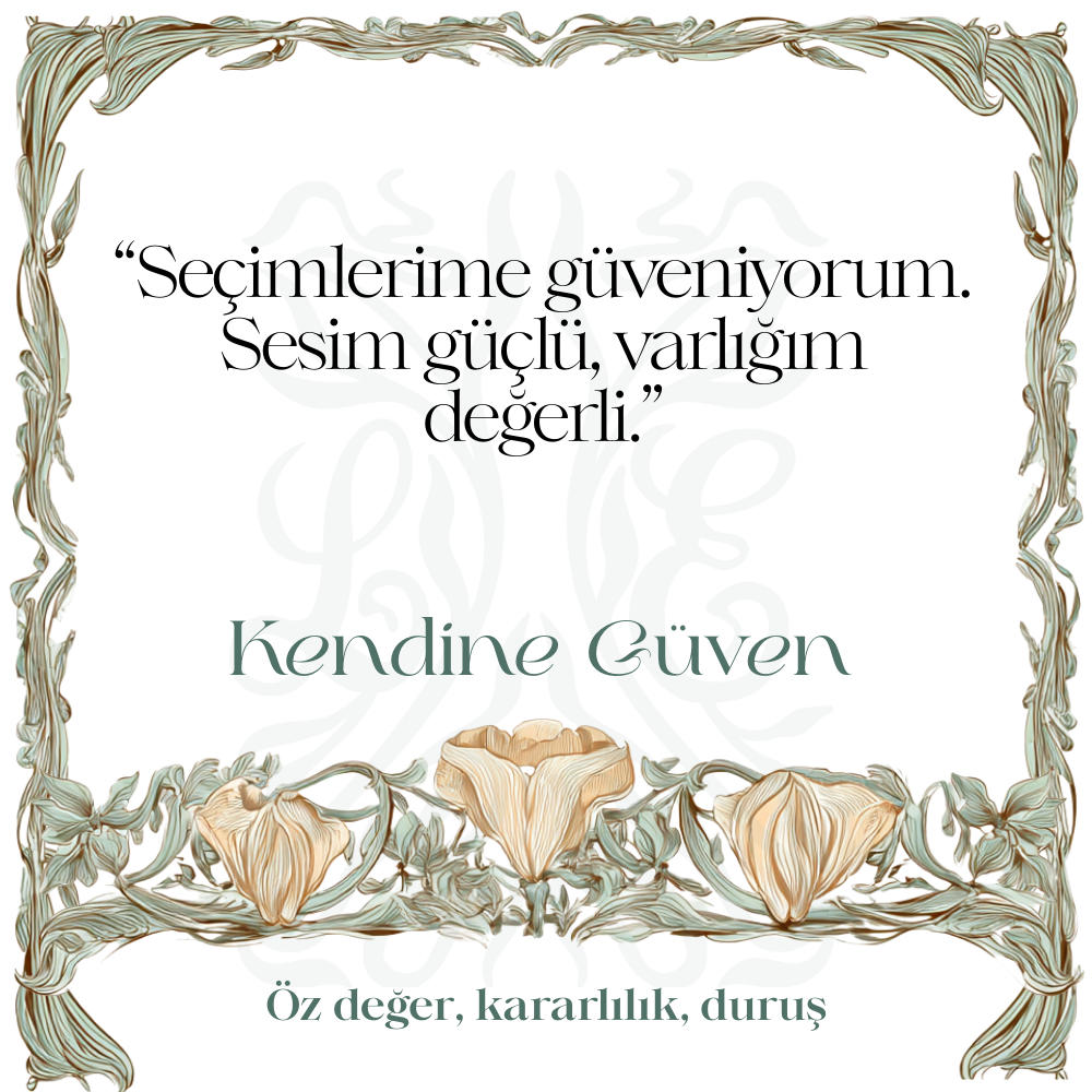 Kendine Güven — RITUALS koleksiyonu No.17 — Lisan-ı Ezhar